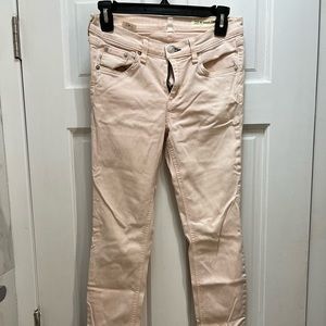 Rag & bone blush pink denim